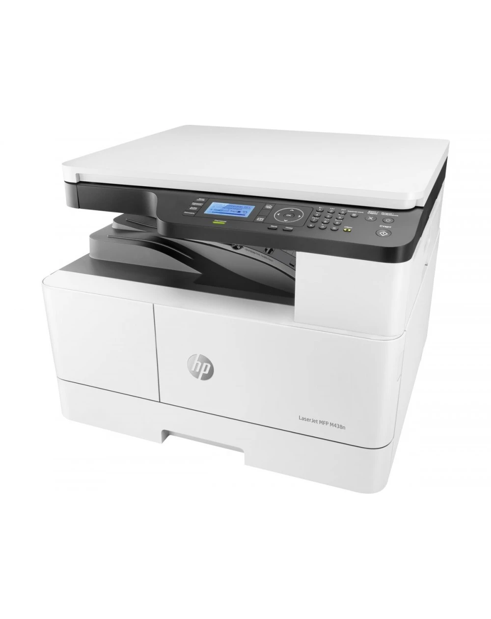 L'imprimante HP LaserJet Pro M438n A3 offre des fonctionnalités multifonctions avec impression, copie et numérisation, idéale pour les entreprises exigeantes.